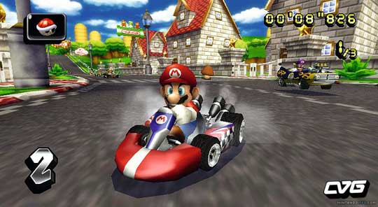 Grand Theft Auto 4 уступает Mario Kart