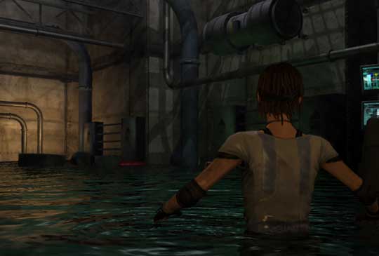 Hydrophobia - ролик на движке игры, скриншоты