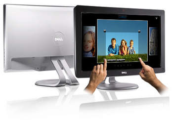 Dell начала продажи Multi-Touch LCD для Windows 7