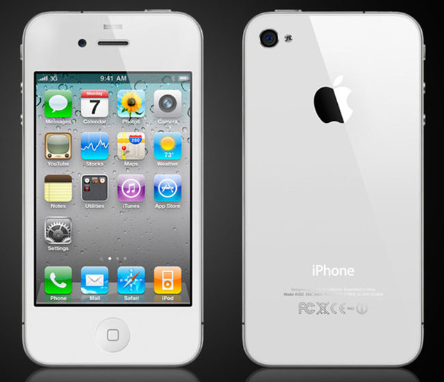 Белый Apple iPhone 4 выйдет весной 2011 года